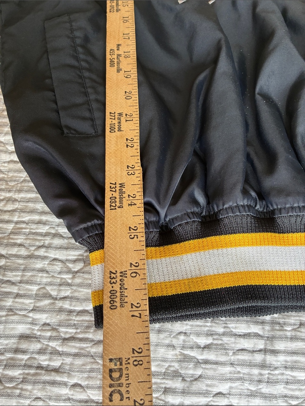 Vintage 90’s Pittsburgh Steelers NFL Sz, M, Black Pullover, Starter Jacket - Picture 9 of 13